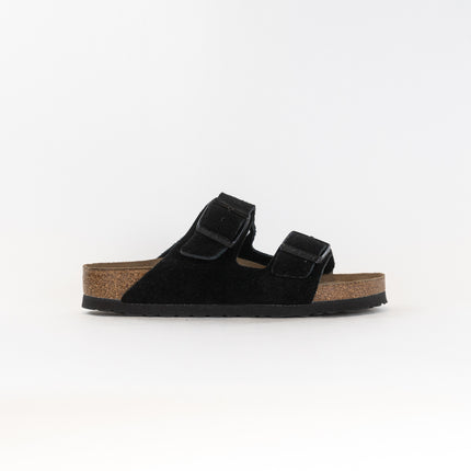 Birkenstock Arizona Soft Footbed (Unisex) - Black Suede