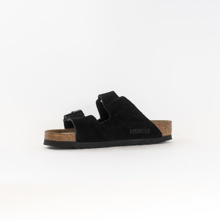 Birkenstock Arizona Soft Footbed (Unisex) - Black Suede