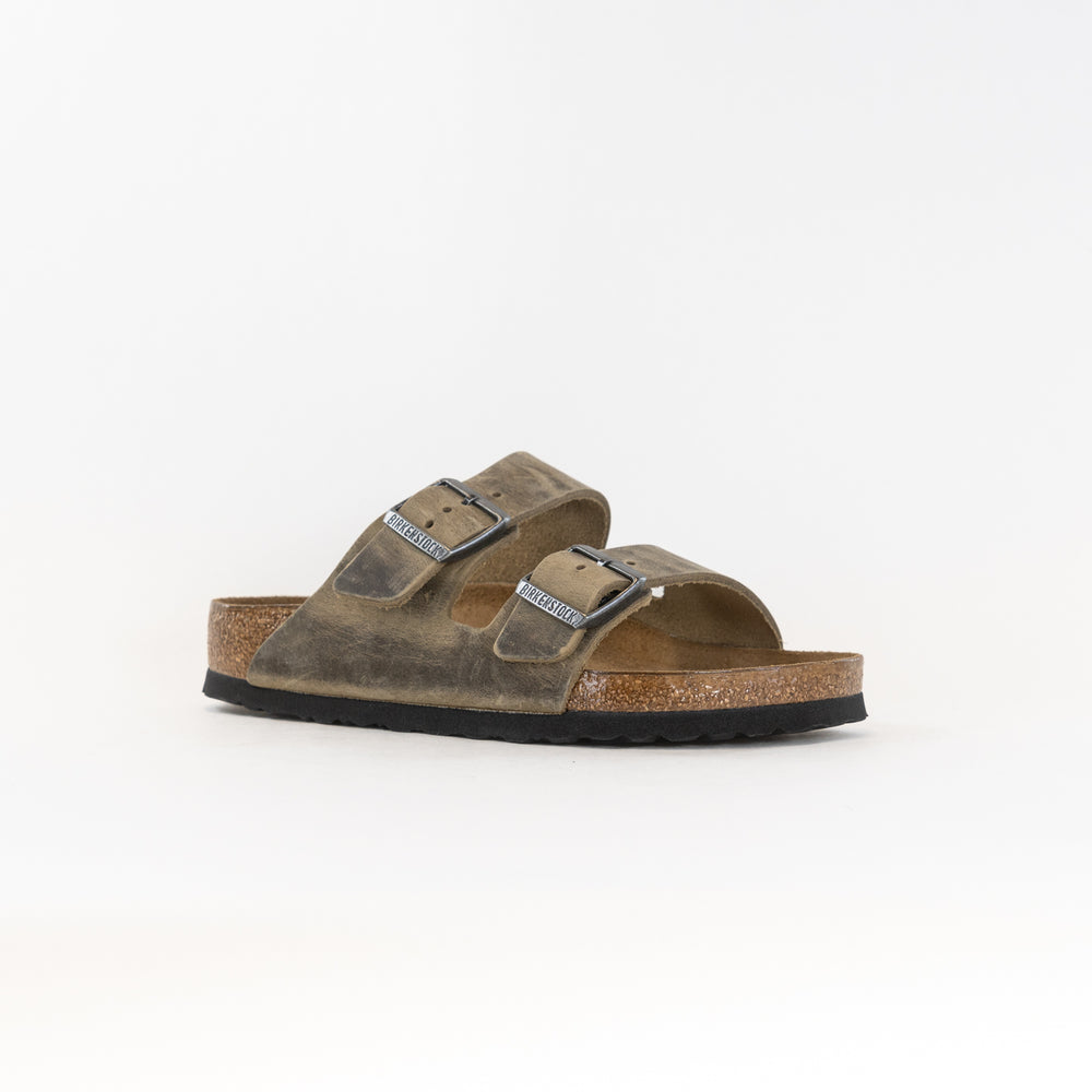 Birkenstock Arizona Soft Footbed (Unisex) - Faded Khaki