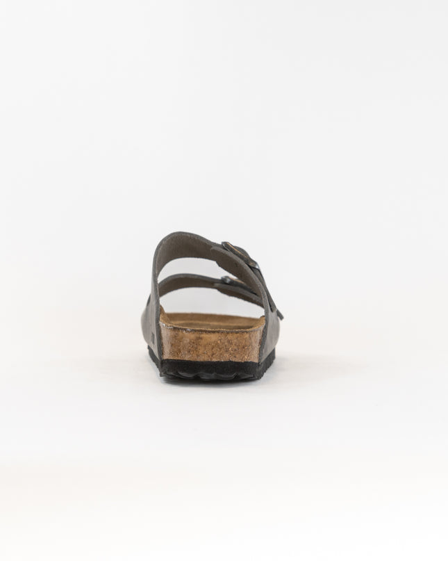Birkenstock Arizona Soft Footbed (Unisex) - Iron Oiled Leather