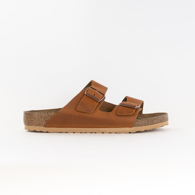 Birkenstock Arizona (Men's) - Antique Pull Cognac