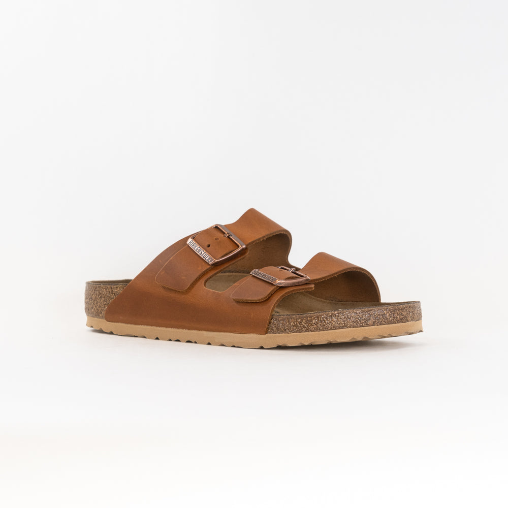 Birkenstock Arizona (Men's) - Antique Pull Cognac