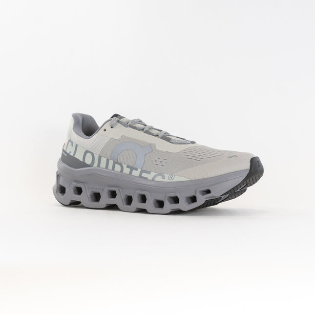 On Cloudmonster (Men's) - Ice/Alloy