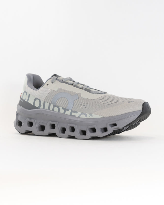 On Cloudmonster (Men's) - Ice/Alloy