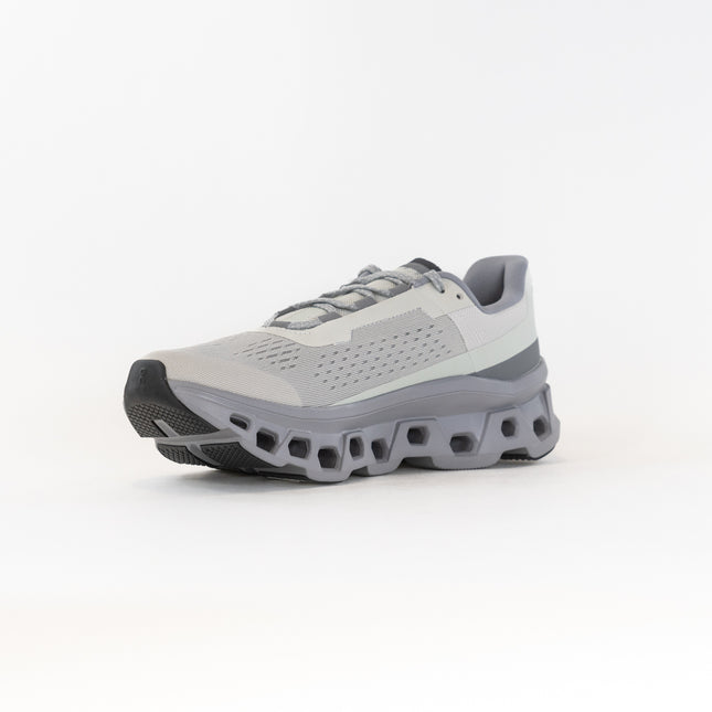 On Cloudmonster (Men's) - Ice/Alloy
