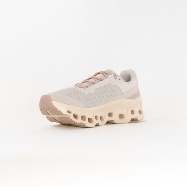 On Cloudmonster (Women's) - Moon/Fawn