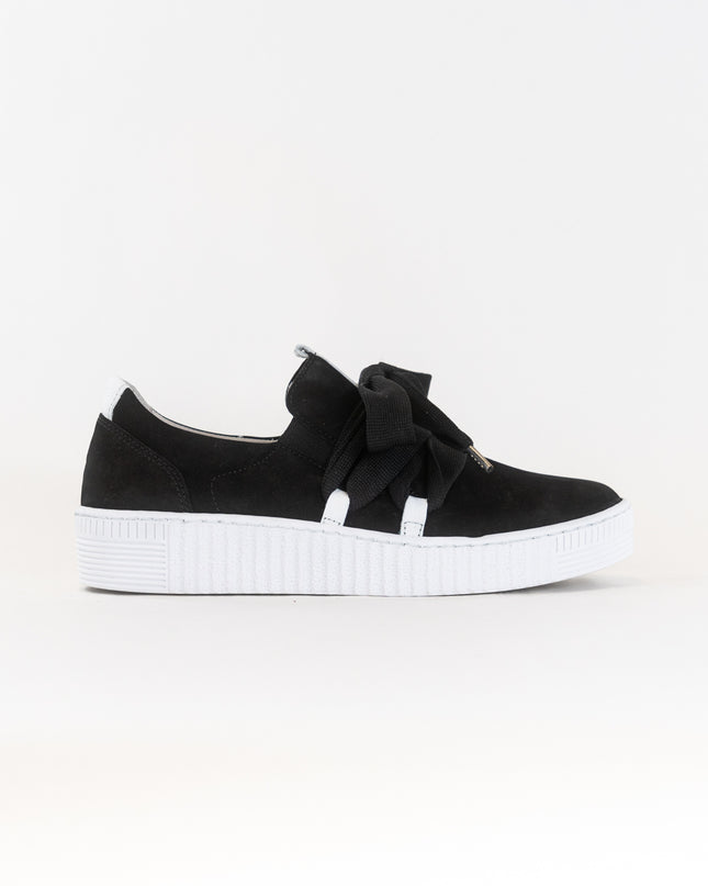Gabor A1 Sneaker 333.17 (Women's) - Black/White