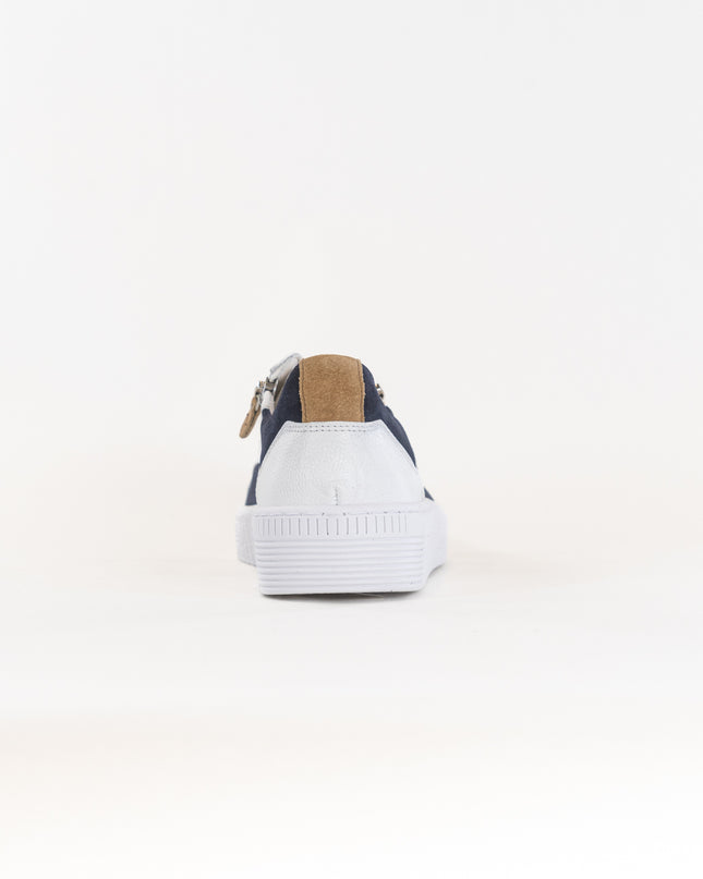 Gabor A1 Zipper Sneaker 23.330 (Women's) - White/Blue