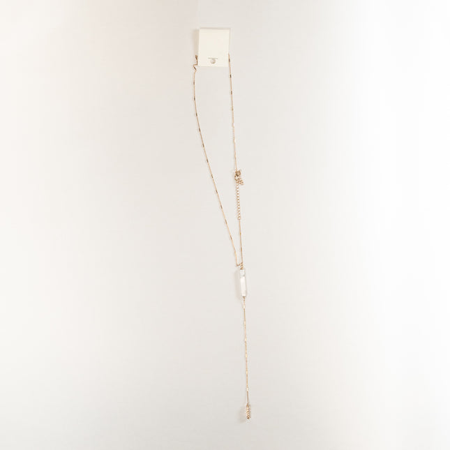 Bar Stone Necklace