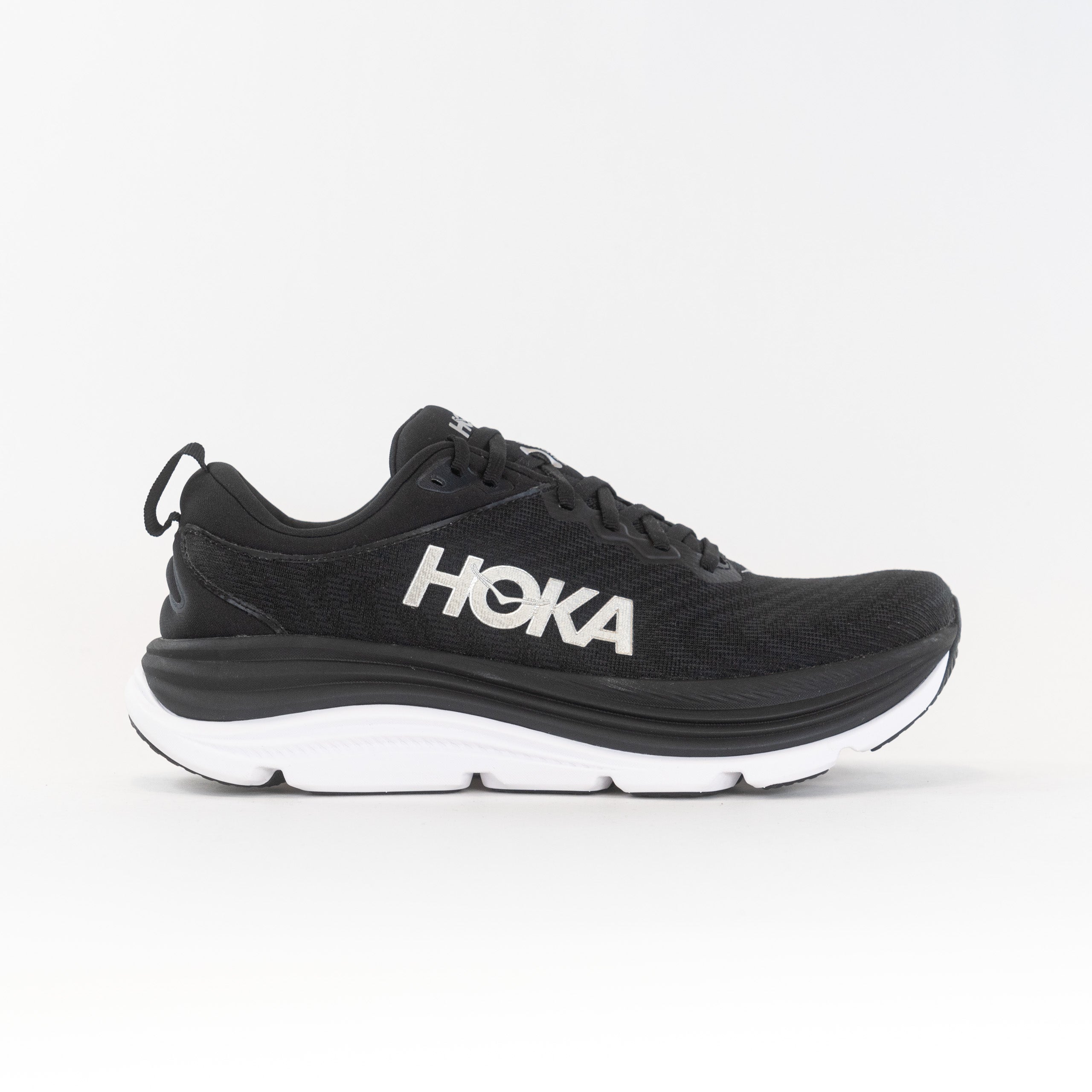 Hoka Gaviota 5 Wide (Men's) - Black/White