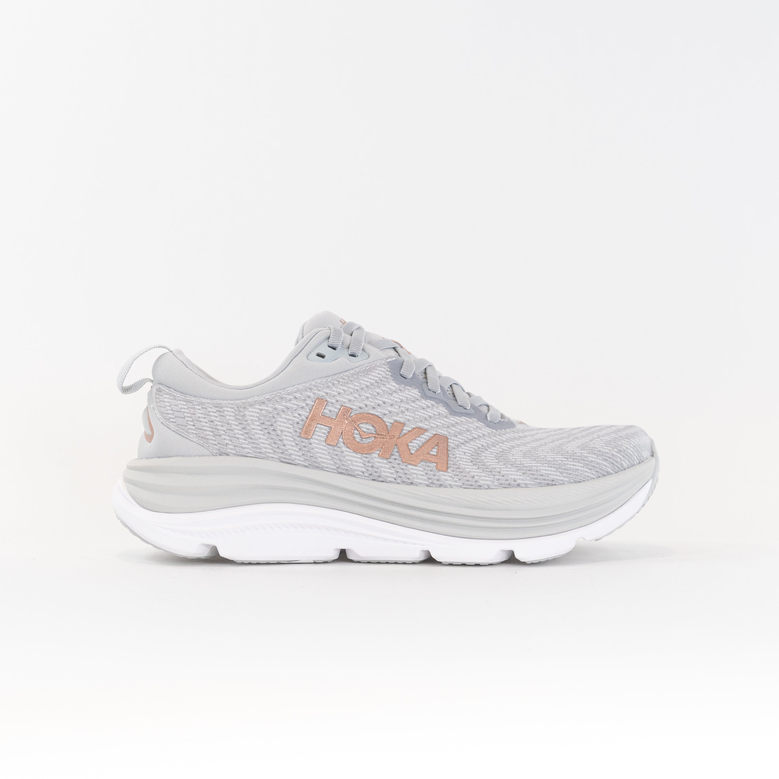 Hoka Gaviota 5 (Women's) - Harbor Mist/Rose Gold