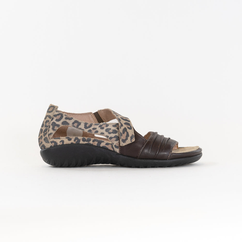 Naot Papaki (Women's) - Soft Brown/Cheetah Suede