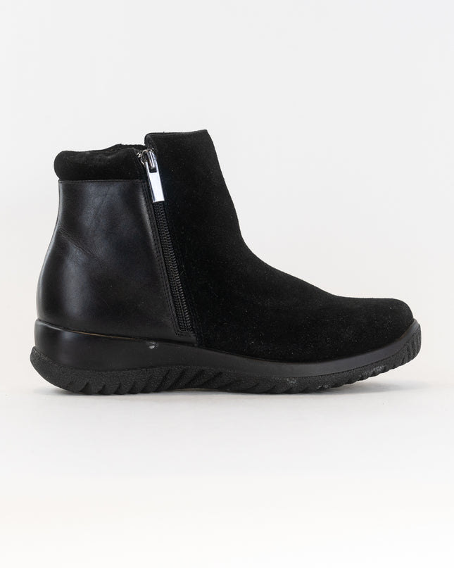 Drew Kool Boot (Women's) - Black Suede Combo
