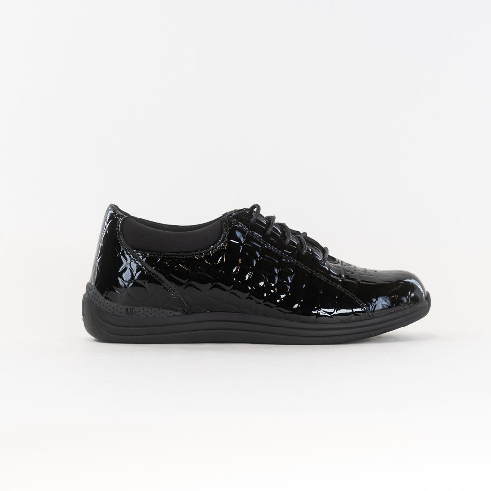 Drew Tulip (Women's) - Black Croc Patent