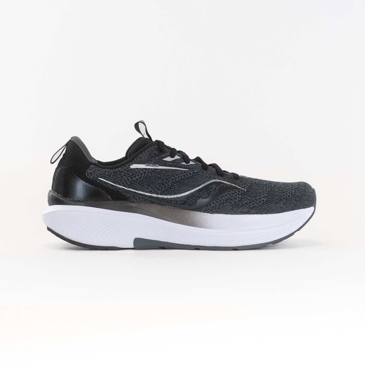 Saucony Echelon 9 Wide (Men's) - Black/White