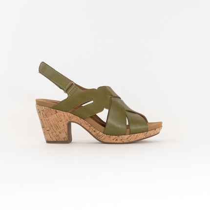 Cobb Hill Alleah Slingback Sandal (Women's) - Avocado Leather