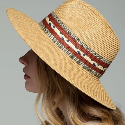 Urbanista Braided Trim Panama Hat