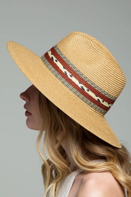 Urbanista Braided Trim Panama Hat