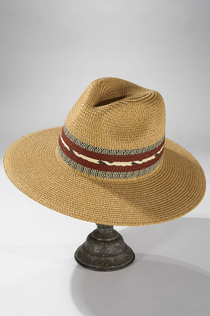 Urbanista Braided Trim Panama Hat