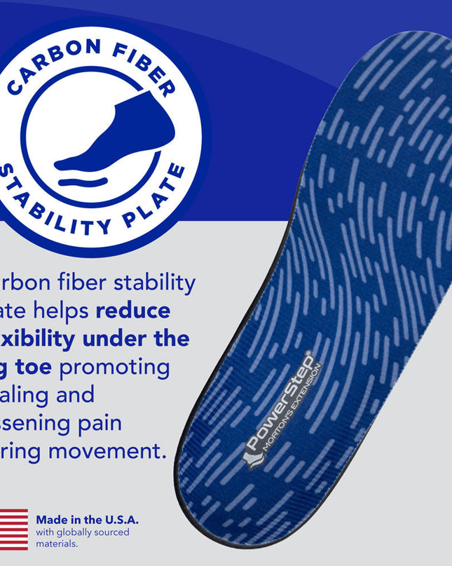 Powerstep Morton’s Extension | Orthotic Insoles for Bunions, Sesamoiditis and Toe Pain