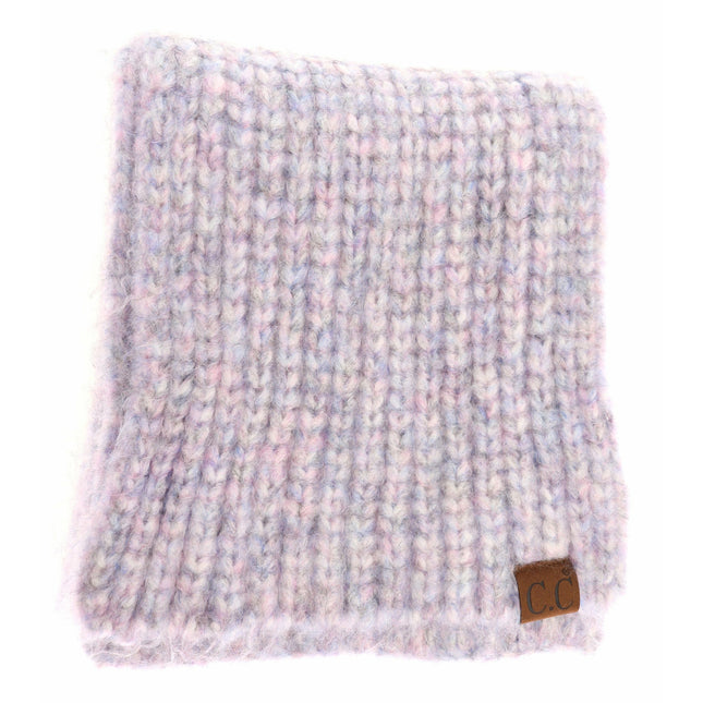 C.C Beanie Soft Ribbed Oblong Scarf