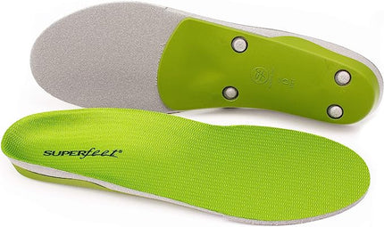 Superfeet Green High Arch Orthotic Insole (Unisex) - Green