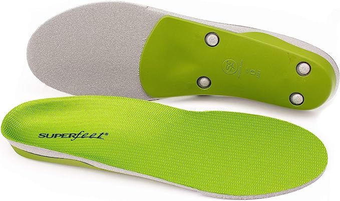 Superfeet Green High Arch Orthotic Insole (Unisex) - Green