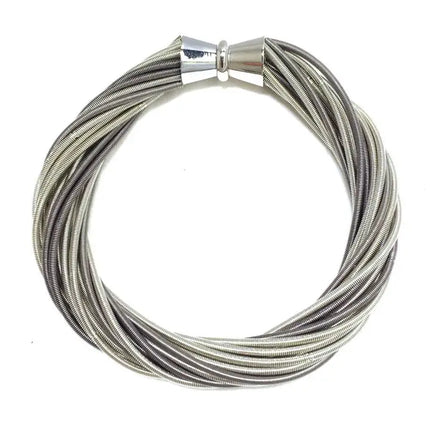 Sea Lily Twist Bracelet with Magnetic Clasp