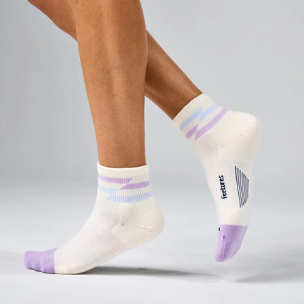 Feetures Elite Max Cushion Quarter - Soft Track