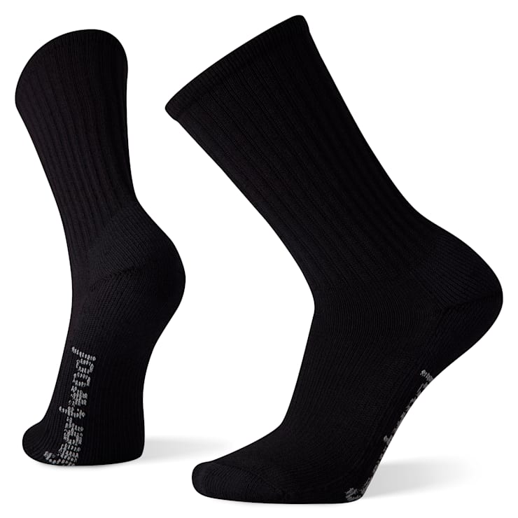 Smartwool Hike Classic Edition Light Cushion Solid Crew Socks - Black