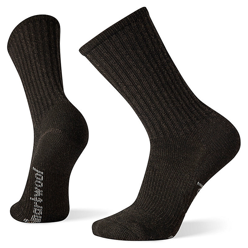 Smartwool Hike Classic Edition Light Cushion Solid Crew Socks - Chestnut