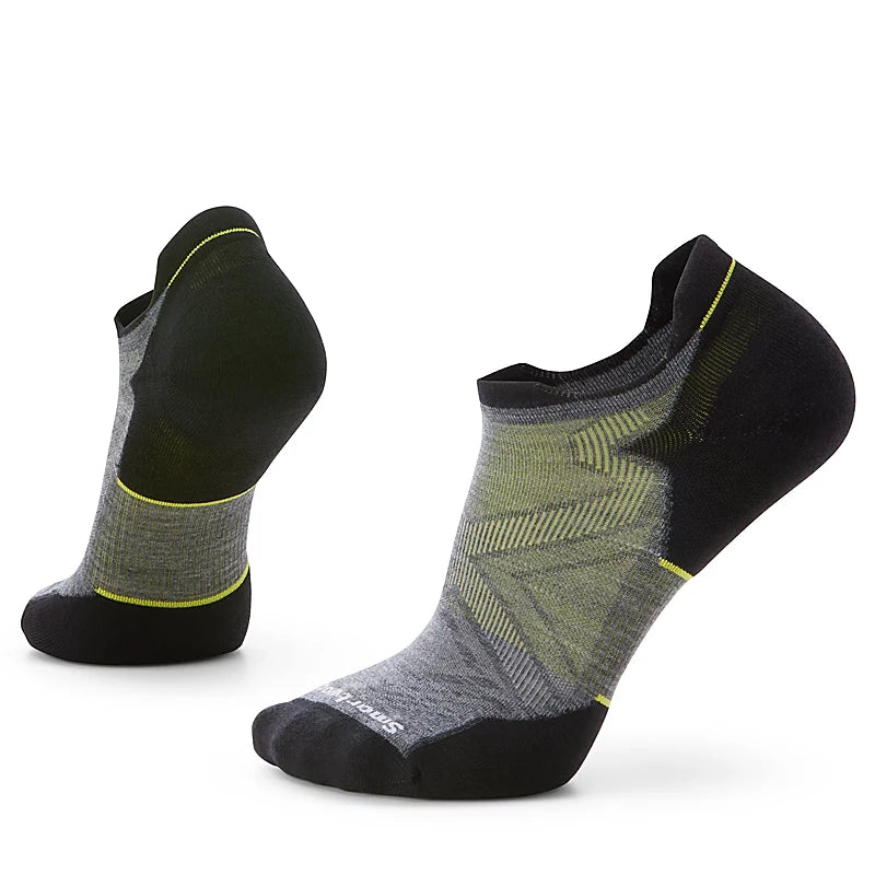 Smartwool Run Targeted Cushion Low Ankle Sock - Medium Gray