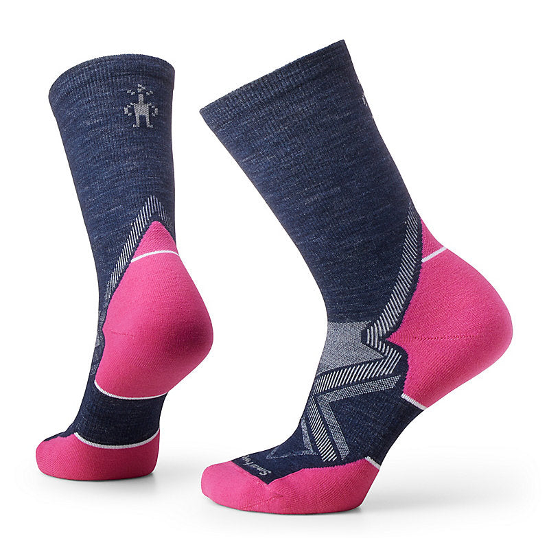 Smartwool Women's Run Cold Weather Targeted Cushion Crew Socks (Women's) - Deep Navy