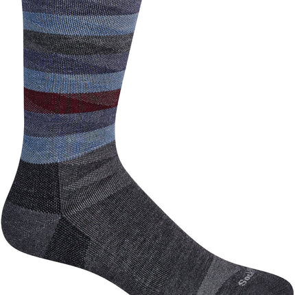 Sockwell Men’s Peaks | Moderate Graduated Compression Socks - Charcoal