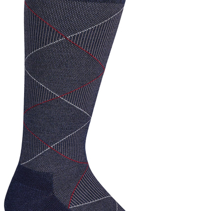 Sockwell Men’s Scottie | Firm Graduated Compression Socks - Denim