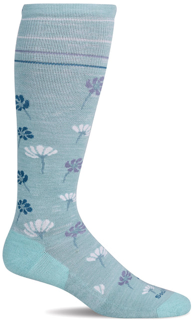 Sockwell Field Flower | Moderate Graduated Compression Socks (Women's) - Air