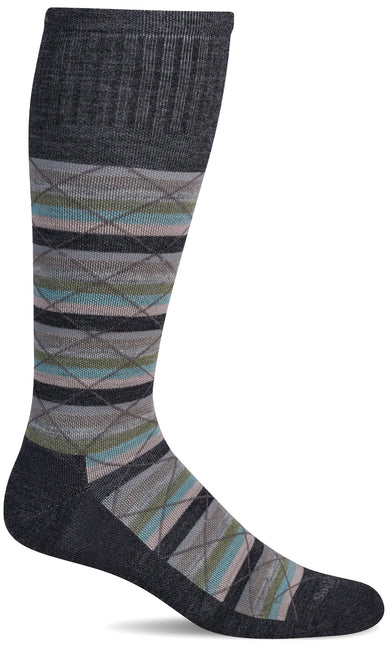 Sockwell Women’s Full Array | Moderate Graduated Compression Socks - Charcoal