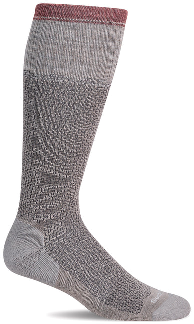 Sockwell Women’s Interweave | Moderate Graduated Compression Socks - Putty