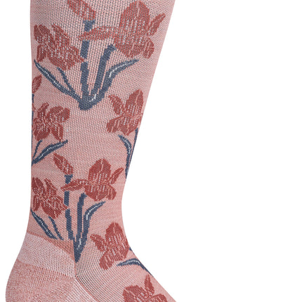 Sockwell Women’s Iris | Moderate Graduated Compression Socks - Pink Clay