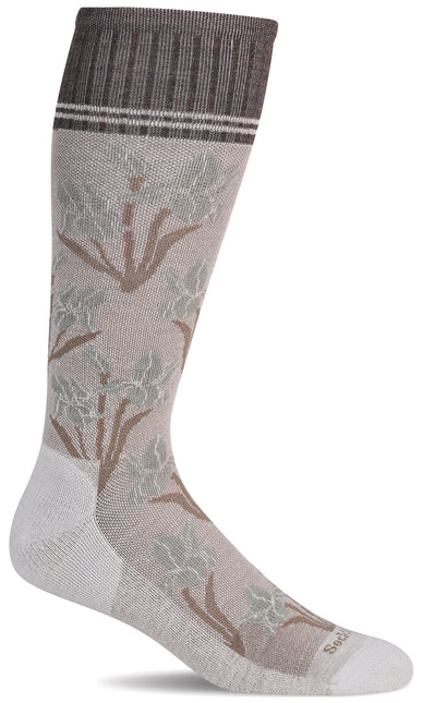 Sockwell Women’s Iris | Moderate Graduated Compression Socks - Putty