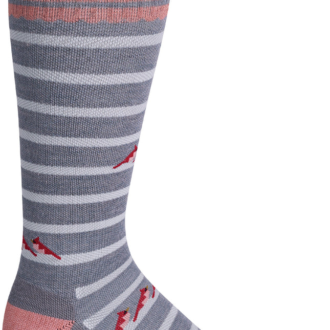 Women's Circulator | Moderate Graduated Compression Socks - Cardinals