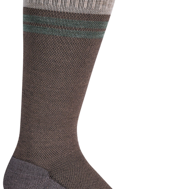 Sockwell Men's Sportster | Moderate Graduated Compression Socks - Mushroom