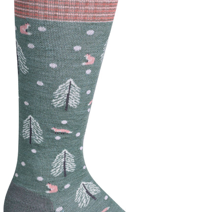 Sockwell Women’s Fox Play | Firm Graduated Compression Socks - Juniper