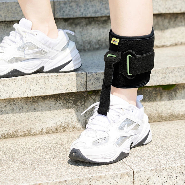 Tenbon Adjustable Ankle Support Drop Foot Brace Orthosis