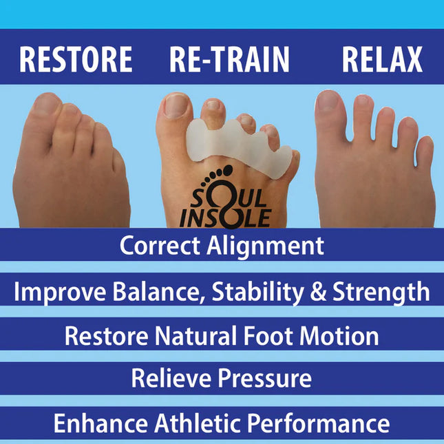 SOUL INSOLE Premium Toe Spacers