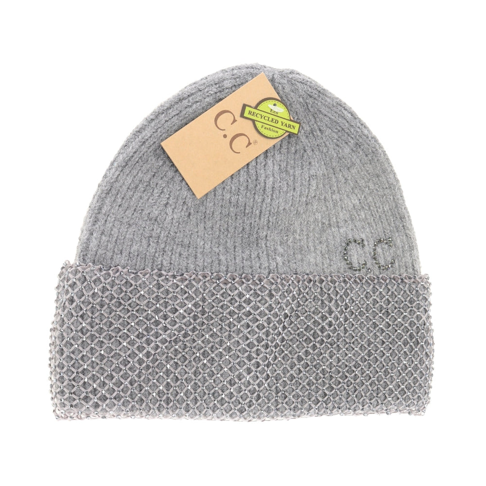 C.C Beanie Rhinestone Net Cuff