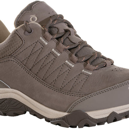 Oboz Ousel Low Waterproof (Women's) - Cinder Stone