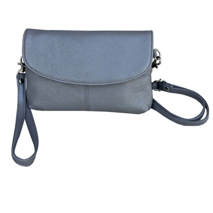 ROMA Cowhide Leather Convertible Crossbody/Clutch Bag