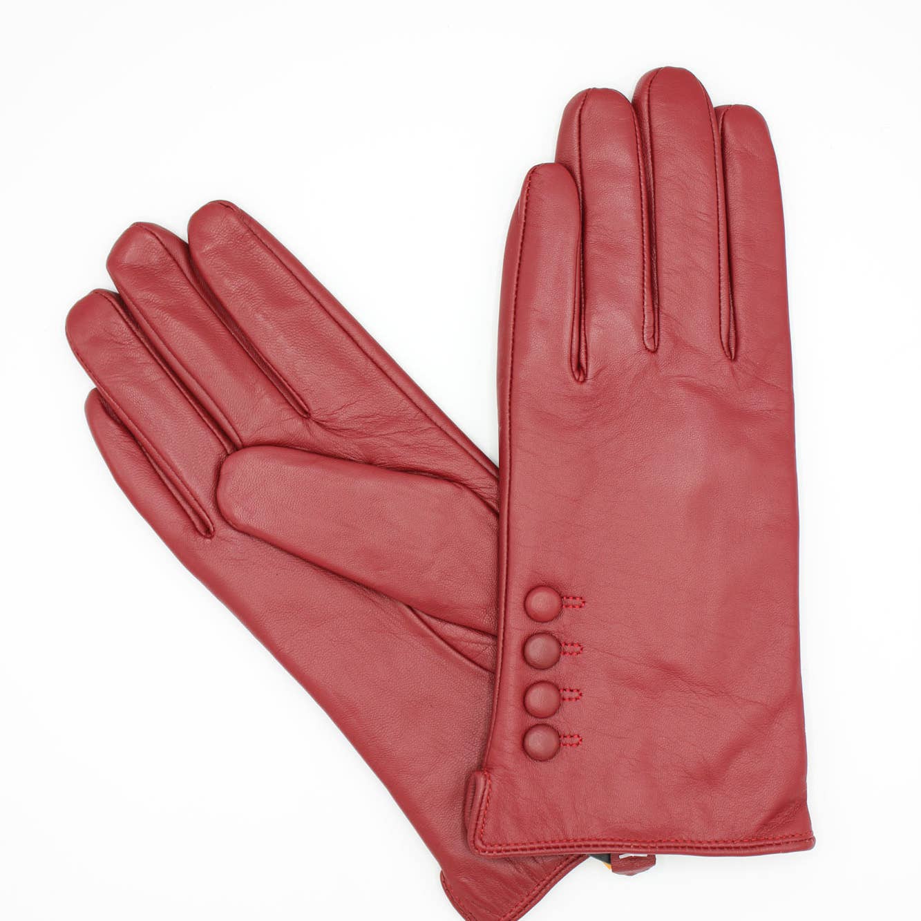 Women's Fleece Lined Leather Gloves