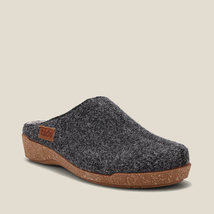 Taos Woollery Wool Clog (Women's) - Charcoal